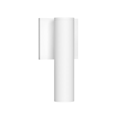Kuzco Lighting LD2-WS09W10-3036-WH-UNV-010 Lorna 9-in (2-in Dia.) Interior/Exterior Wall Sconce - CCT: 3000K - Finish: White