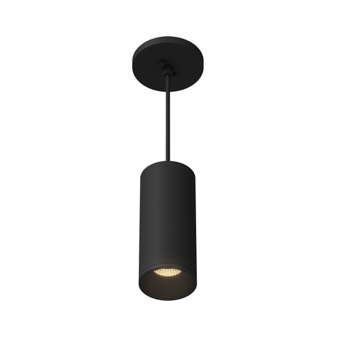 Kuzco Lighting LD3-PD08W14-3036-BK-UNV-010 Lorna 8-in (3-in Dia.) Pendant - CCT: 3000K - Finish: Black