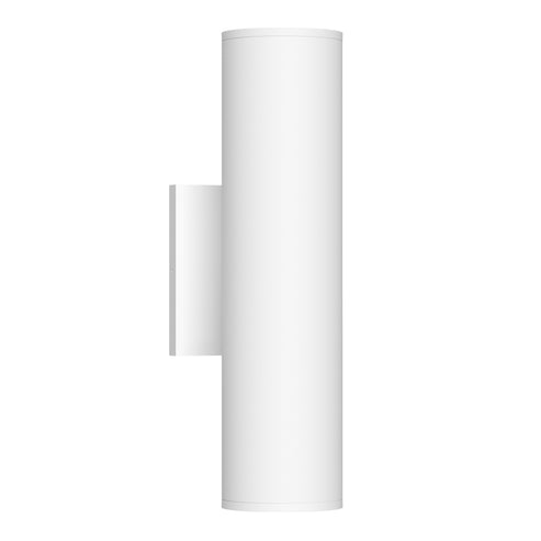 Kuzco Lighting LD3-UD12W24-3036-WH-UNV-010 Lorna 12-in (3-in Dia.) Wall Sconce Up/Down Light - CCT: 3000K - Finish: White