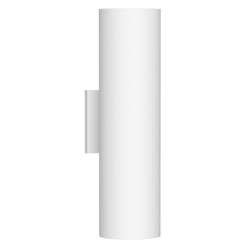 Kuzco Lighting LD4-UD16W40-3036-WH-UNV-010 Lorna 16-in (4-in Dia.) Wall Sconce Up/Down Light - CCT: 3000K - Finish: White