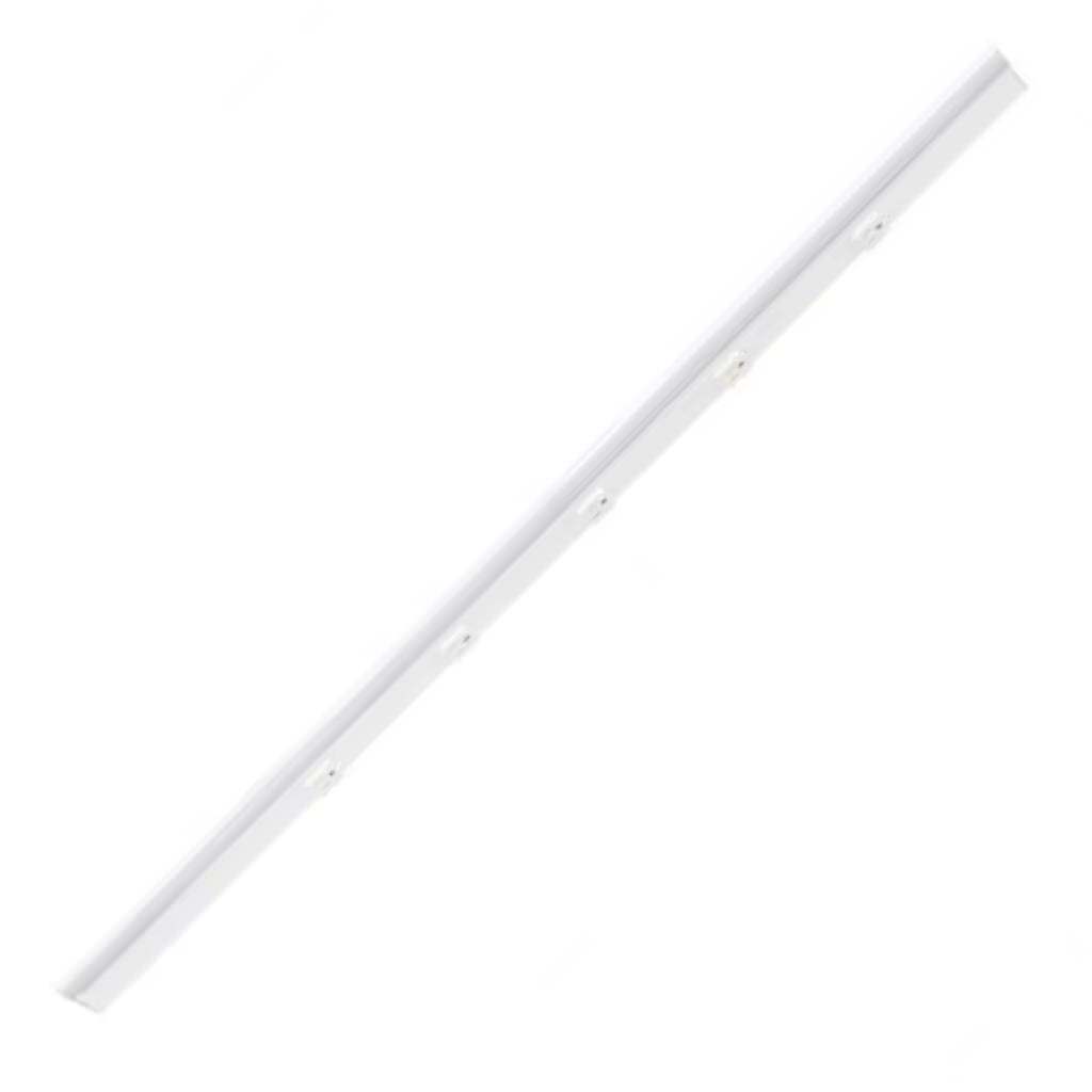 Task Lighting LP42HR21NDWWT50 42.5" 21W Lighted Power Strip - 5 Receptacles - Color Temperature 5000K - Lumens 2100 lm - Voltage 12V - White Finish