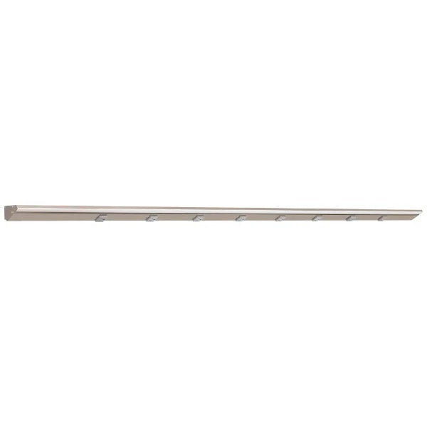 Task Lighting LP72HR36NDGSN40 72.5" 36W Lighted Power Strip - 8 Receptacles - CCT 4000K - 3,600 Lumens - 12V - Satin Nickel Finish