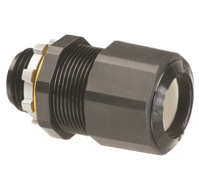 Arlington LPCG503BL 1/2" Non-Metallic Cord Grip 0.100" – 0.300" 25 Pack