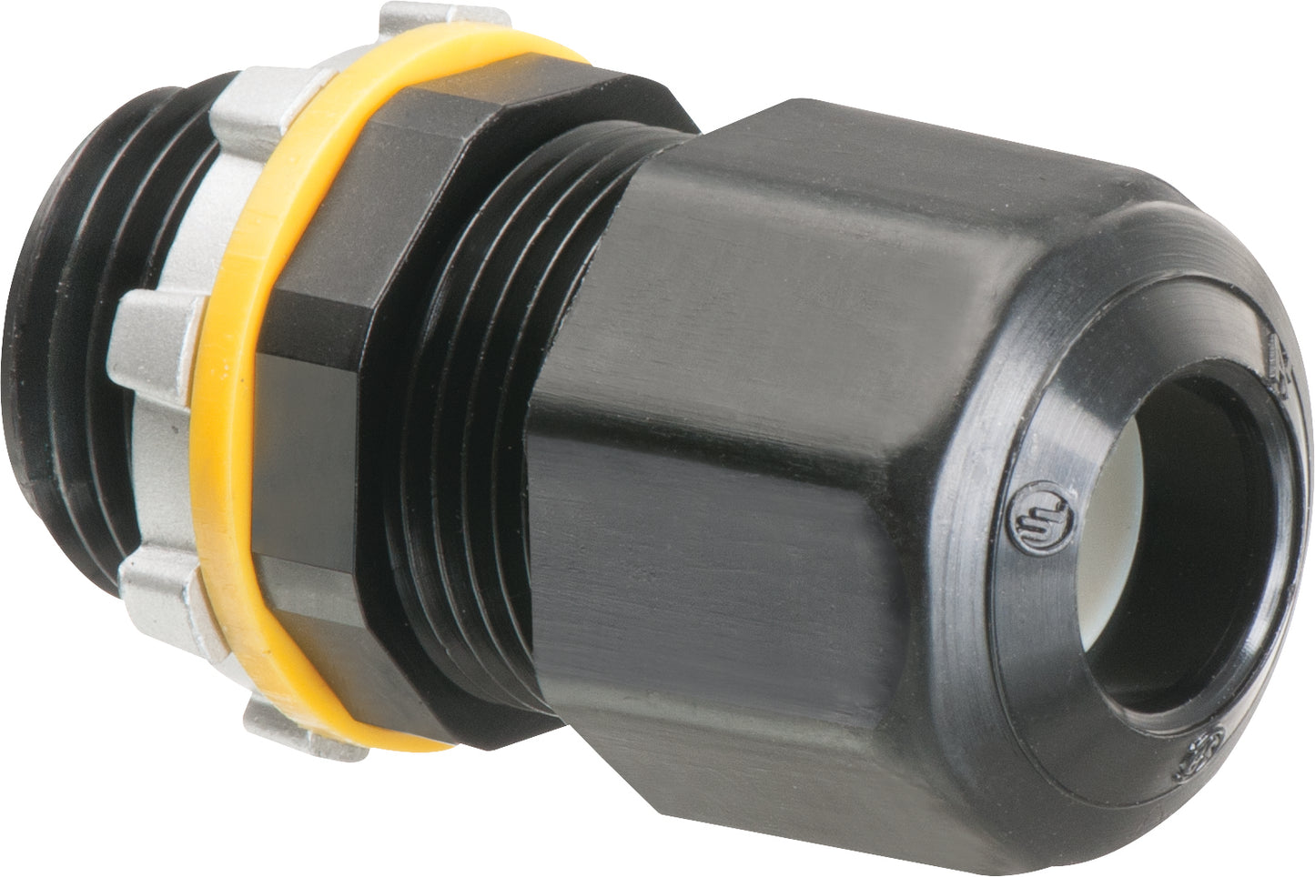 Arlington LPCG50BL 1/2" Non-Metallic Cord Grip .200/.485, Black