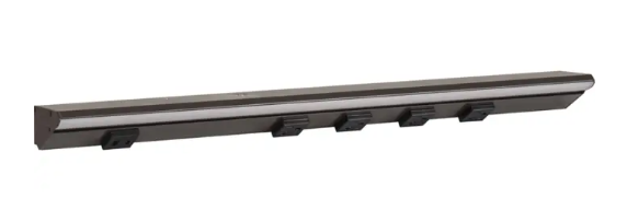 Task Lighting LPUL24S6RBBZ40 24.5" Lighted Power Strip - 1,200 Lumens - 12W - 4000K - 4 Receptacles - 1 USB-A/C - 12V - Bronze / Black