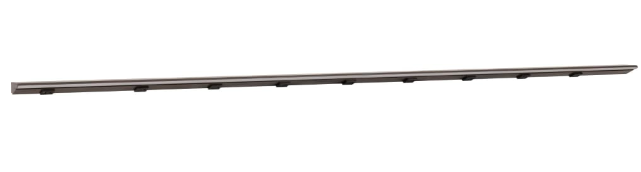 Task Lighting LPUL72S6RBBZ50 72-1/2" RM USB Series Lighted Power Strip, 600 Lm/Ft Higher Output, Bronze Finish, Black receptacles, Color Temperature 5000K