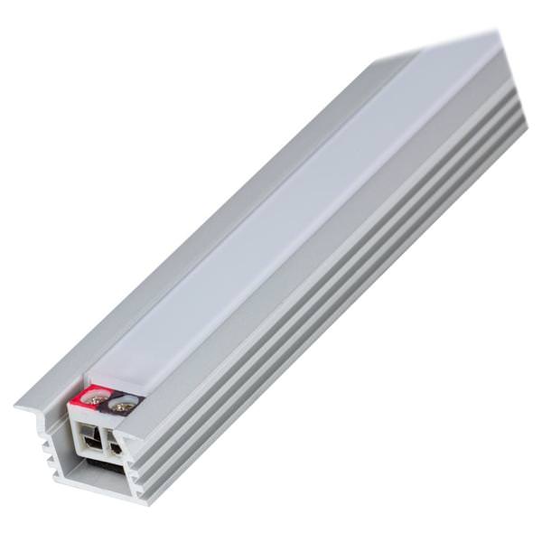 Task Lighting LR1PX12V09-02W4 6-5/8" 120 Lumens/Ft. 12-Volt Accent Output Recessed Linear Fixture