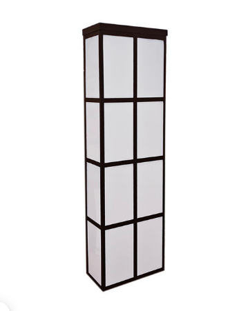 Westgate LRS-SH-40-MCTP-DD-ORB 40X13 Inch Shoji Window Sconce Wattage/CCT Selectable 80W/60W/40W 3000K/4000K/5000K 120-277V Triac Or 0-10V Dimming Oil Rubbed Bronze
