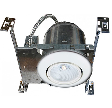6” LED Recessed Downlight with Emergency Backup 4000K White