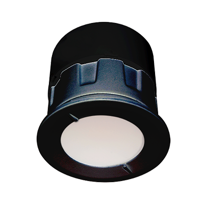 4” LED Trimless LED Recessed Downlight Module, 9W, CCT 4000K - Black