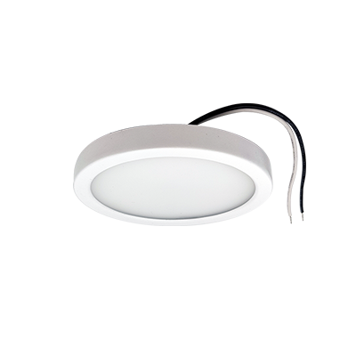 Lighting Spot 26 LS-PR5-9W-5CCT 5" Low Profile LED Surface Light - Color Temperature: 5CCT - Finish: White