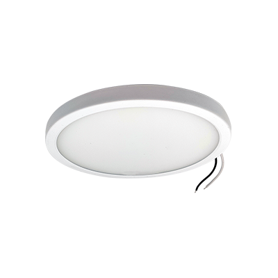 Lighting Spot 26 LS-PR7-14W-5CCT 7" Low Profile LED Surface Light - Color Temperature: 5CCT - Finish: White