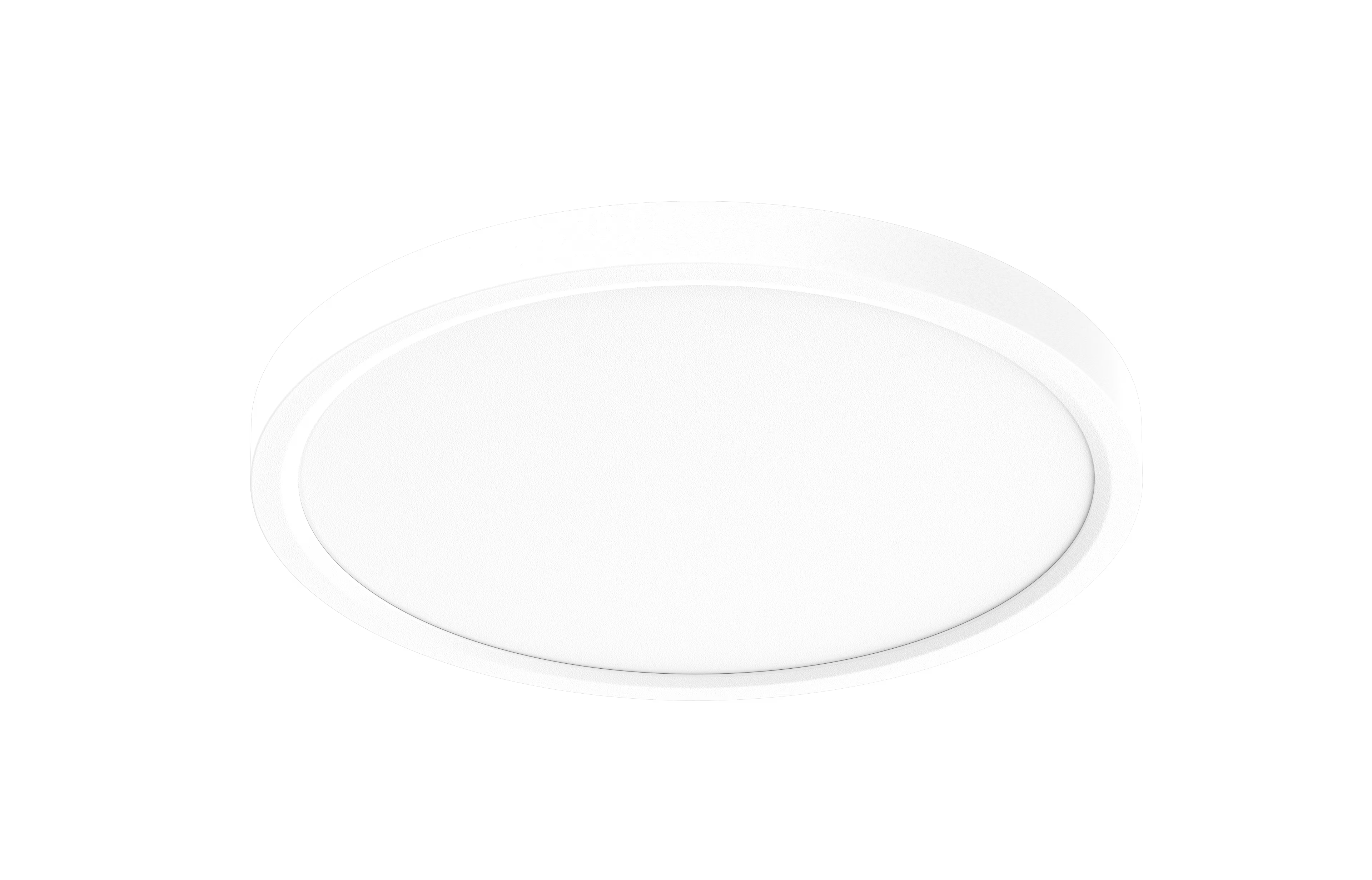 Lighting Spot 26 LS-SM-9R-18W-5CCT-WH 9'' LED Slim Panel light - Color Temperature: 5CCT - Finish: White