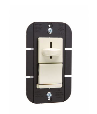 Wattstopper LS1000PI LS Series Incandescent Slide Dimmer with Preset, Ivory