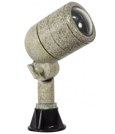 Orbit LS130-BK-6-WW Led 6w Outdoor Cast Alum Directional Light Bullet 12v 3000k Black Finish