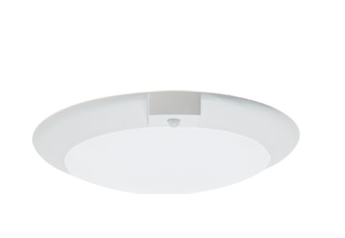 8" LED PIR Sensor Disk Light, Lumens 1400 lm, Wattage 20W, Selectable CCT