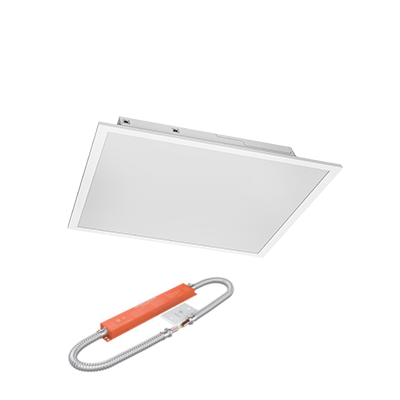 Lighting Spot 26 LS26-KLFP-N2X2-3CCT-WT-EMC 2’X2’ New Edition LED Back-Lit Flat Panel with Emergency Battery Backup - Color Temperature: 3CCT - Finish: White