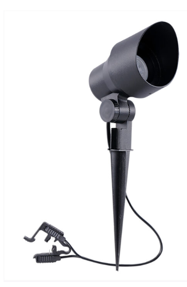 Cyber Tech Lighting LS3FL1-12V-BL3PK 3W LED 12V Wired Landscape Spot Light, Black, 3000K, 3-Pack