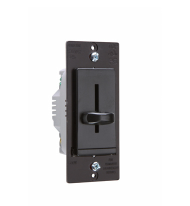 Wattstopper LS600BK LS Series Incandescent Slide Dimmer, Black