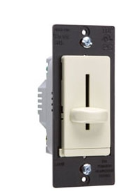 Wattstopper LS600LWV Pass & Seymour Incan SP Slde Off 600W Lighted, White Finish