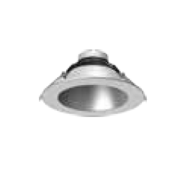 Lighting Spot 26 LSCD-6RR-SSL 6” Round Matte Silver Reflector with Silver Flange finish