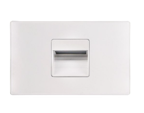 Lotus LED Lights LSD09-5CCT-WH 3 Watt Vertical Led Step Light - 27k / 3k / 35k / 4k / 5k - 90 Lumens - 120v - White Finish