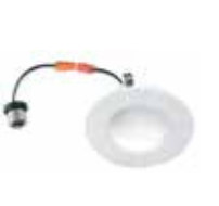 Lighting Spot 26 LSJ-D204-5K 4" Indirect LED Recessed Downlight 5000K White Finish