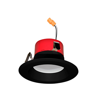 3” LED 5CCT Selectable (27K/30K/35K/40K/50K) Smooth LED Recessed Downlight Black Finish