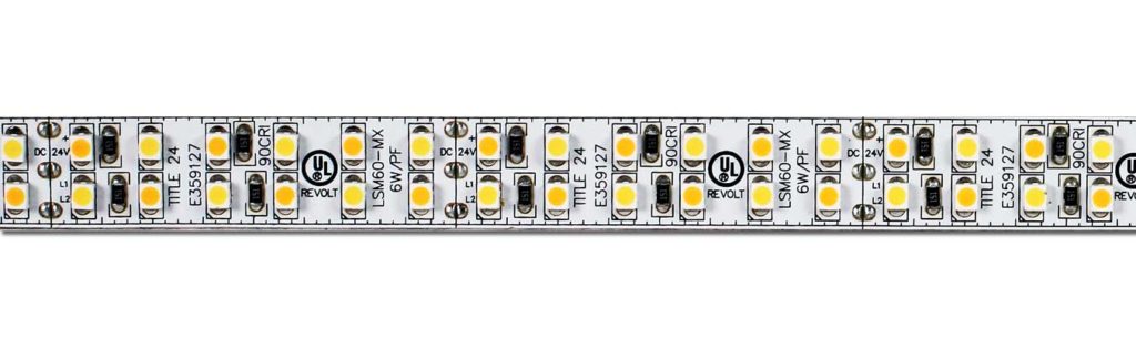 Core Lighting LSMW60MX-2750-16FT-24V 6.0W Outdoor Color-Tuning Flexible LED Strip | CCT 27K : CCT 50K | 24V DC | 16-Ft