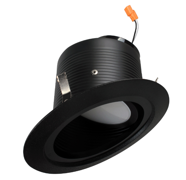 Lighting Spot 26 LSRL-4-SLP5CCTB-BL 4" Retrofit - Slope Baffle Black 5CCT 2700K / 3000K / 3500K / 4000K / 5000K