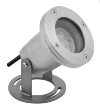 Orbit LSS510-WW Led Under Water Fixture Solid Stainless Steel With LMR163WWW, Wattage 3w, Voltage 12V