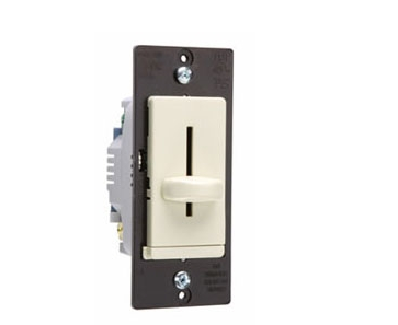 Wattstopper LSSC5LAV Pass & Seymour slide fan 3-speed 5A Light Almond VISION PS