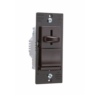 Wattstopper LSSC5PBK LS Series Fan Speed Control, Black Finish