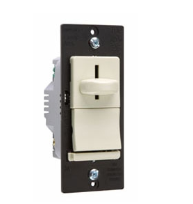 Wattstopper LSSC5PWV Pass & Seymour Slide Fan 3-speed Preset 5 Ampere White Vslide FA