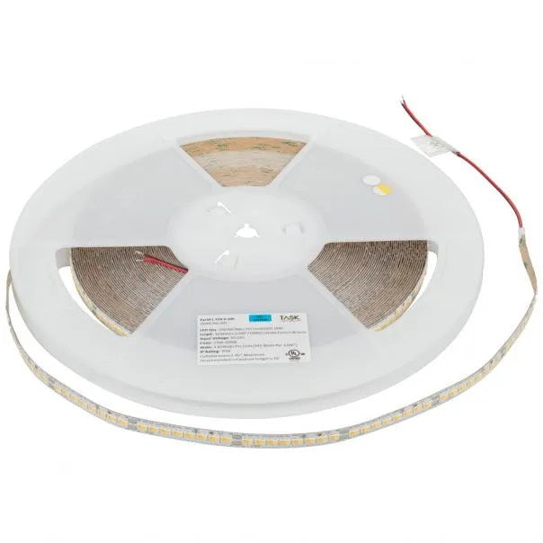 Task Lighting LT400D24V100-TW 100 ft 400 lm/ft Tunable-White LED 24V Tape Light Featuring Tandem LED Two-Wire Technology