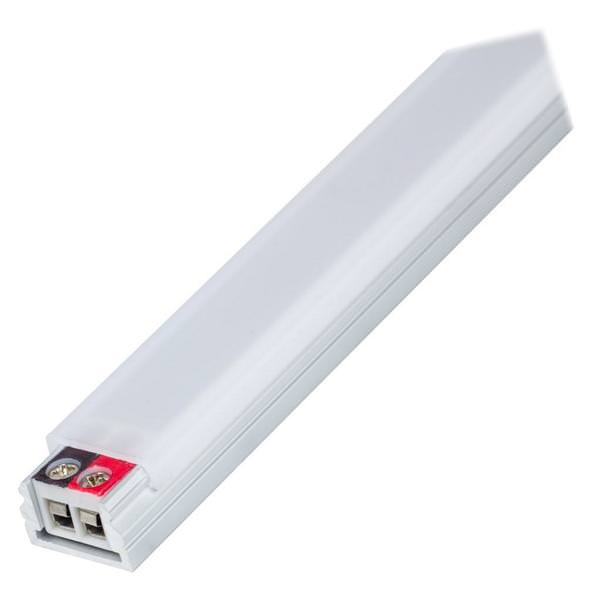 Task Lighting LT4P724V42-12W 37-5/8" 400 Lumens/Ft. 24-Volt High Output Flat Linear Fixture, Tunable-White, Fits 42" Wall Cabinet, 1010 Lumens/Fixture, 12 Watts, CCT 2700K–5000K