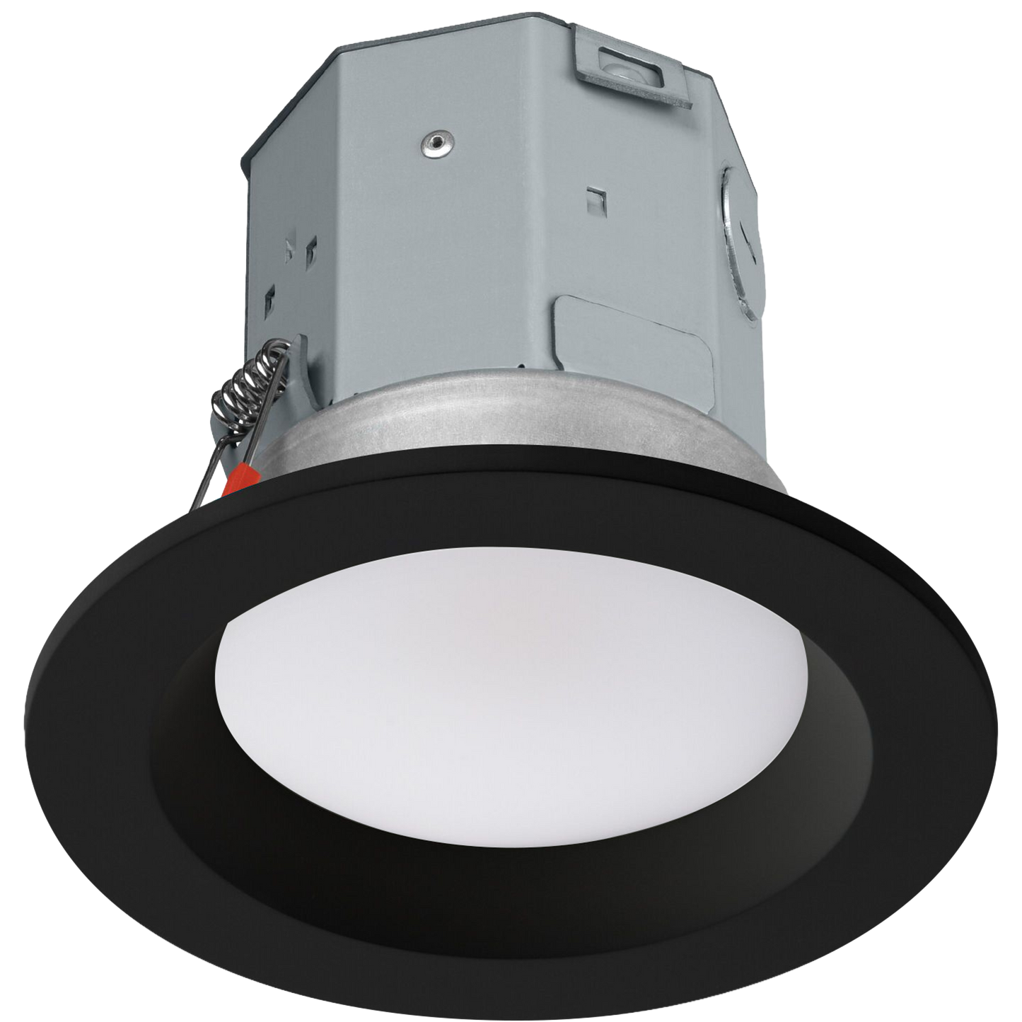 Lutron RRL-CD4BL-TW RadioRA 3 Lumaris 3" Remodeler LED Downlight for 4" Cutouts 800 Lumens Tunable White 90+ CRI Black Trim