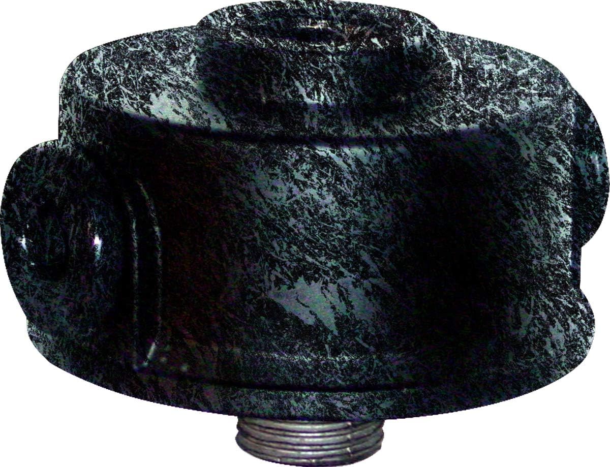 Dabmar Lighting LV-3W-VG Male/Female X 3 Fitter, Verde Green Finish