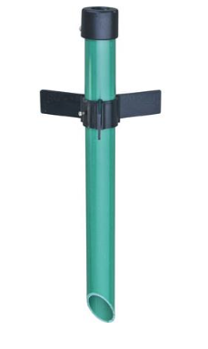 Dabmar Lighting LV-S5 Green Plastic Ground Spike in Green Finish