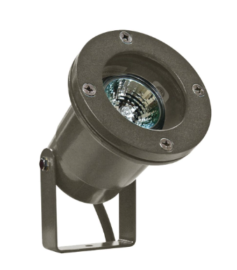 Dabmar Lighting LV108-L3-65K-BZ Cast Aluminum Spot Light, 2-Pin LED, Color Temperature 6500K, Bronze Finish