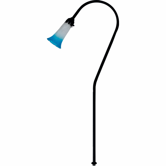 Dabmar Lighting LV114-BLUE-B Modern Antique Black Halogen Pathway Landscape Lighting