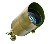 Dabmar Lighting LV29-L3-27K-ABS-HOOD 3 Watt Led Directional Spot Light W/ Hood - Mr16 Lamp - 2700k - 12v - Antique Brass Finish