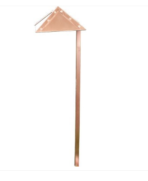 Dabmar Lighting LV45-CP Solid Brass Path Light 20W JC 12V in Copper Finish