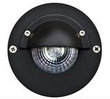 Dabmar Lighting LV625-L7-65K-B Cast Alum In-Ground Well Light w/ Eyelid 12V 2-Pin LED 7W 6500K in Black Finish