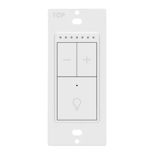 Enerlites LVD-101-W Low Voltage LED Dimmer Switch, Single Load with LED Control, White