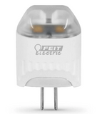 Feit Electric LVG410/LED 10-Watt Equivalent Bright White G4 Base Capsule Specialty LED, Color Temperature 3000K, Wattage 1W, Voltage ‎12V