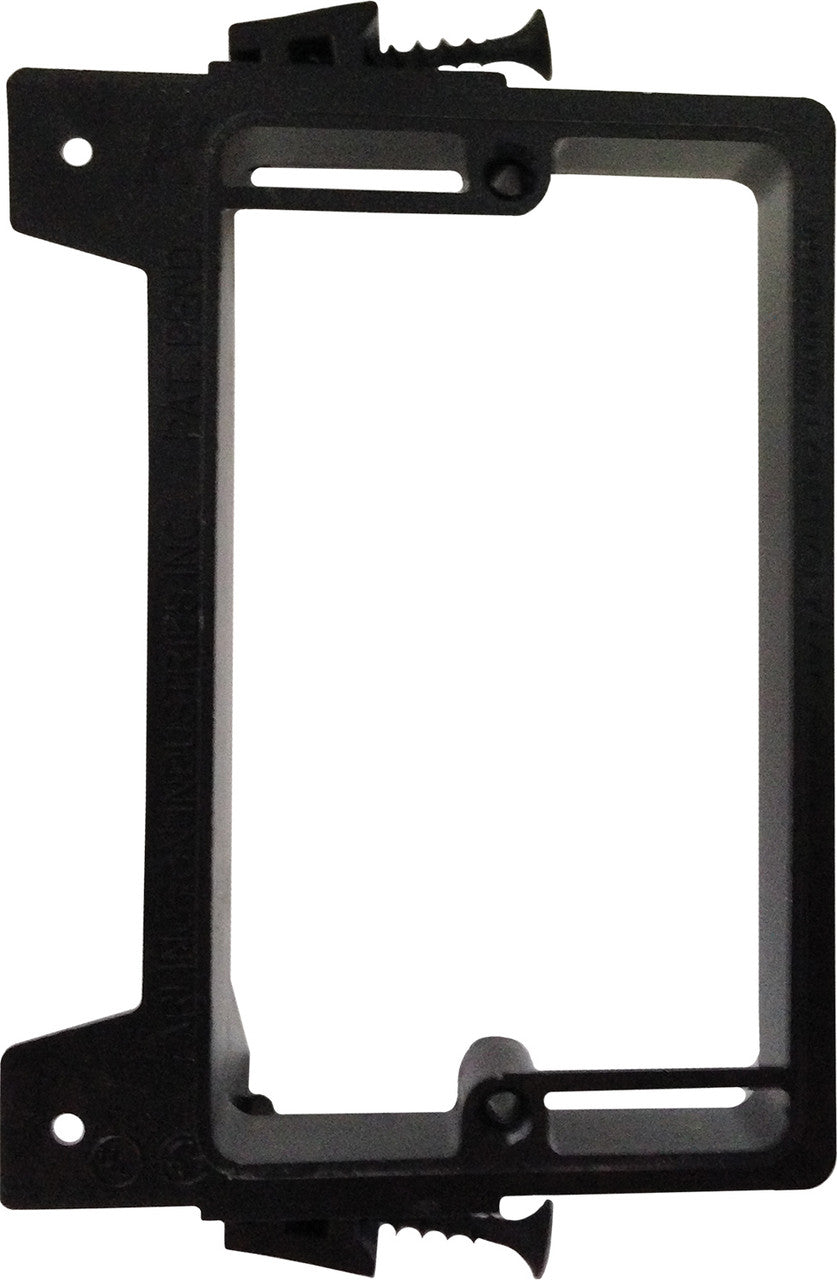 Arlignton LVS1 Single-Gang Screw-On Low Voltage Mounting Bracket for New Construction 50 Pack