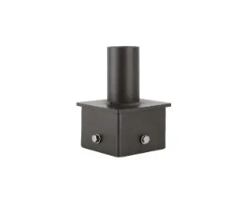 Cyber Tech Lighting LWP-5SQ-SP-D 5" Square Pole Mount with 2-3/8" Tenon, Bronze