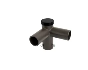 Cyber Tech Lighting LWP-R60SP2-90-D Post-Top Bracket 90° Degree with 2-3/8" Tenon, Bronze