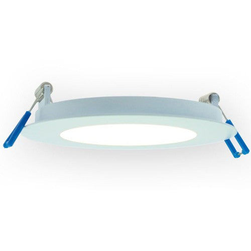 Lotus LED Lights LY4RCS/41K/WH 4" Round Orignal Super Thin Recessed LED, 9 Watt, 600 Lumens, CCT 4100K, White Finish